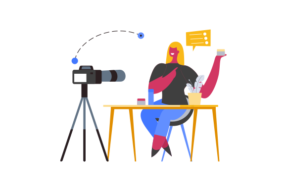 Download Web Bloggers, Vloggers, Content Makers - Bloggers Collection