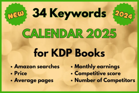 Download Calendar 2025 KDP Keywords - Calendar 2025 Collection