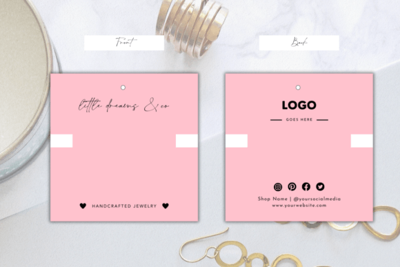 Download Editable Bracelet Display Card Template - Display card Collection