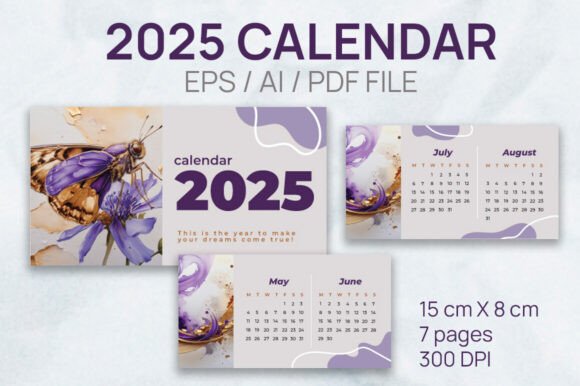 Download Printable Calendar 2025 - Premium Resources