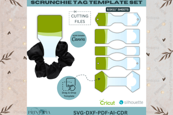 Download Scrunchie Display Card SVG 166 - Display card Collection