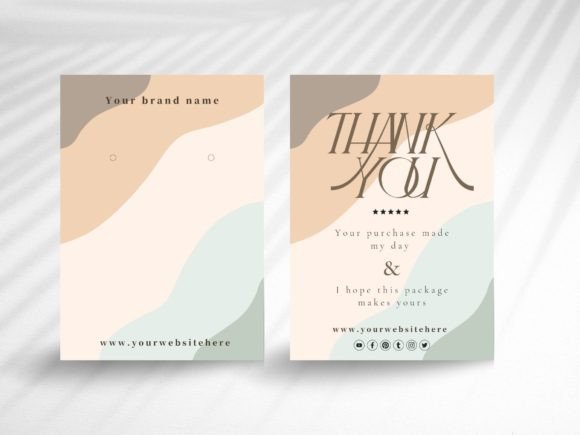 Download Pastel Earring Jewellery Display Card - Display card Collection