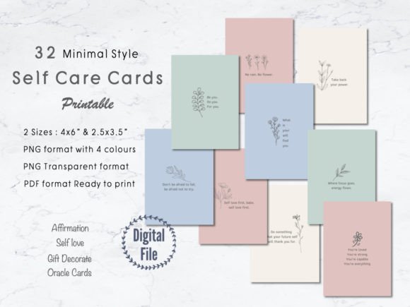 Download Self Love Quotes Printable Cards Bundle - Printable cards Collection