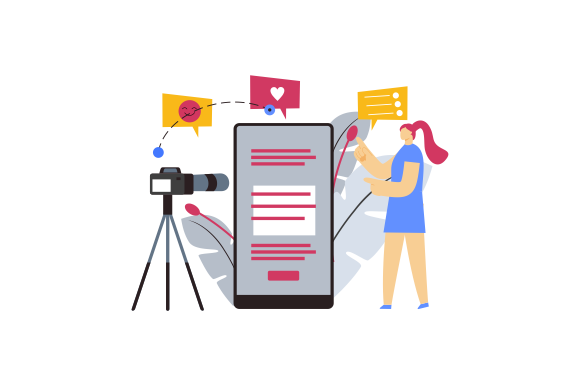 Download Web Bloggers, Vloggers, Content Makers - Bloggers Collection