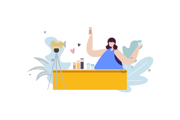 Download Web Bloggers, Vloggers, Content Makers - Bloggers Collection