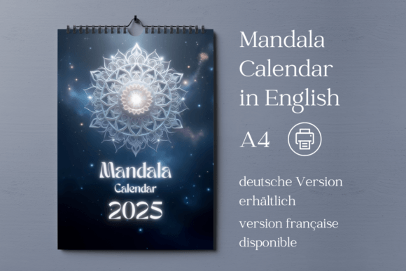 Download Colorful Mandala Calendar 2025 PDF - Premium Resources