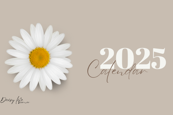 Download Calendar 2025 with Flowers - Calendar 2025 Collection