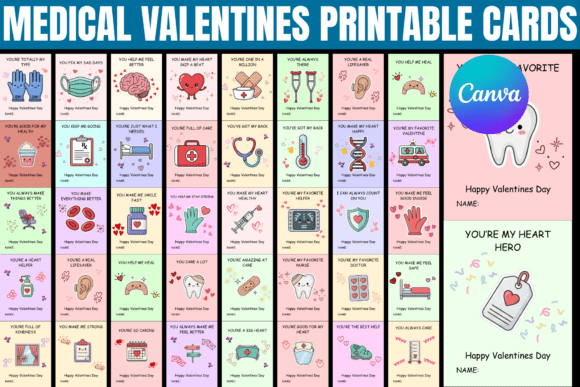 Download Medical Valentines Printable Cards - Printable cards Collection